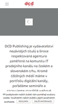 Mobile Screenshot of dcd.cz
